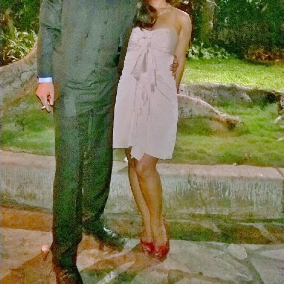 BCBGMAXAZRIA Front Ruffle Dress - Picture 4 of 4